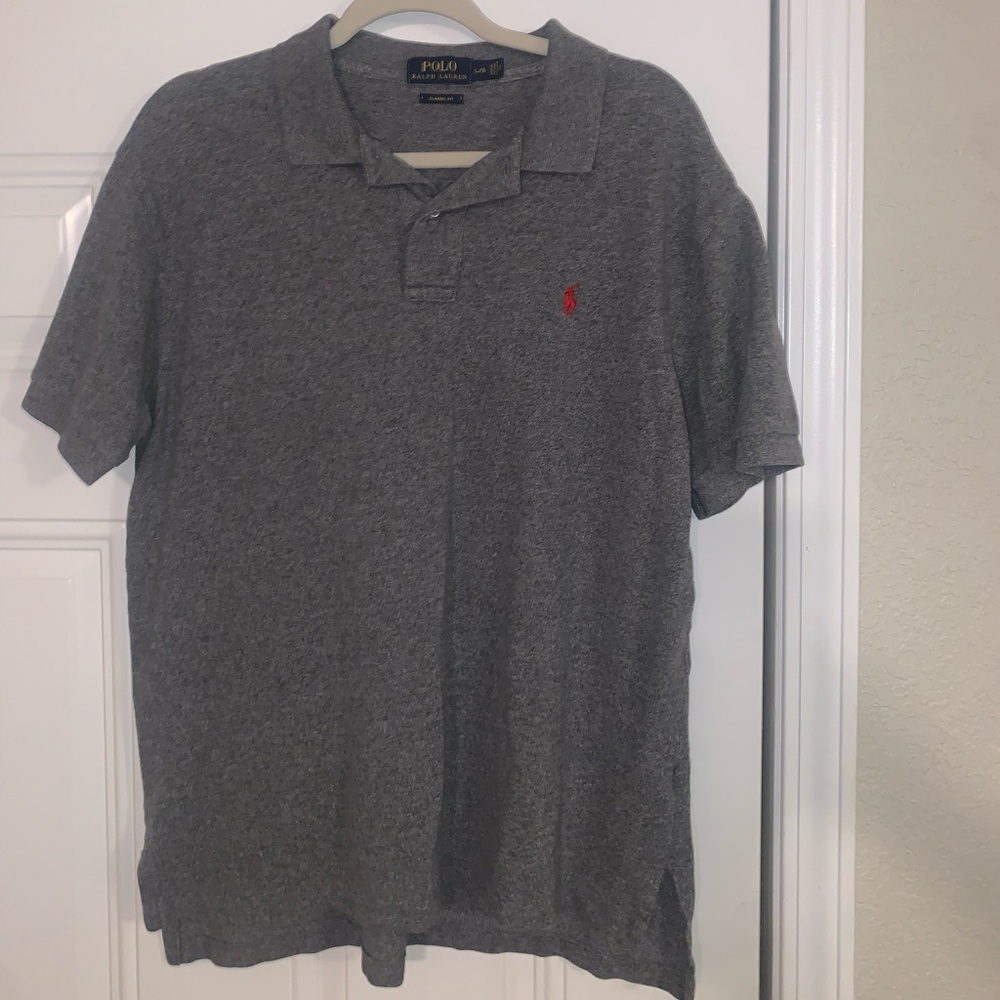 Polo by Ralph Lauren Charcoal Polo Shirt
